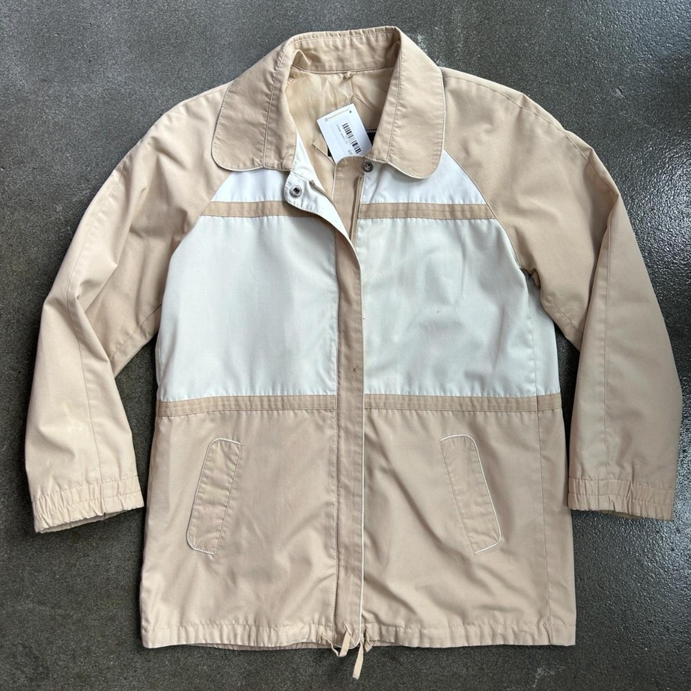 Vintage Windy Weather Size 10 Medium Colorblock Windbreaker Jacket